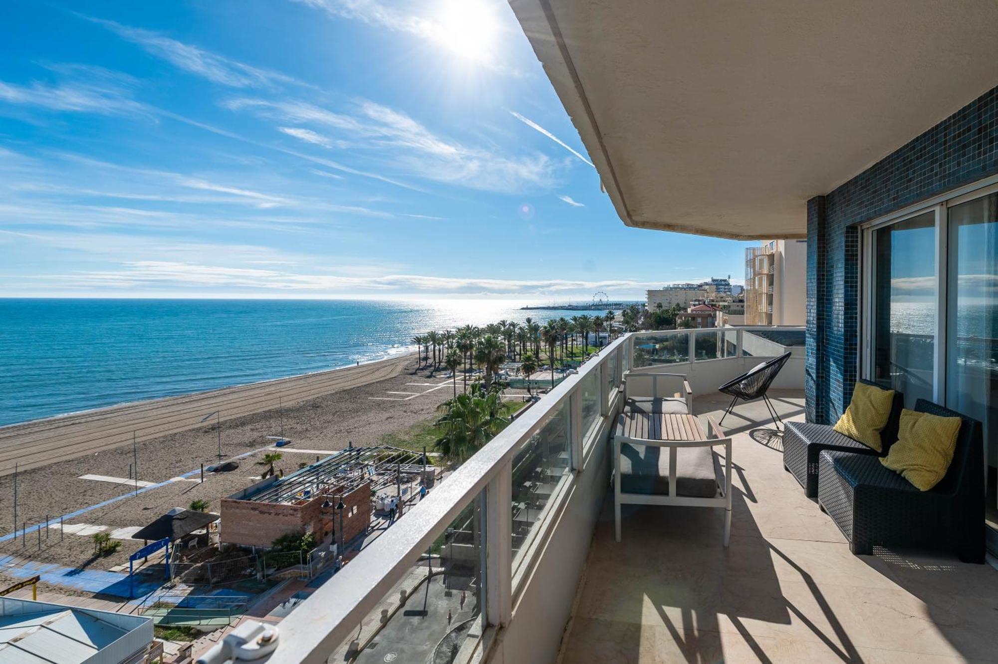 Lxr La Carihuela Sea Views 3Hab Lägenhet Torremolinos Exteriör bild