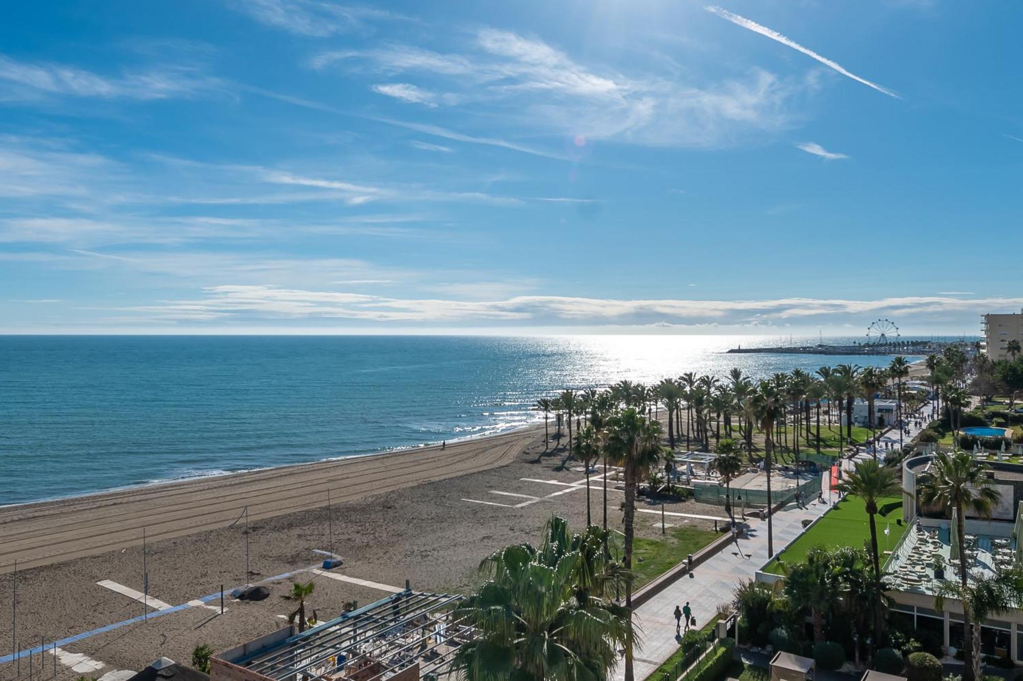 Lxr La Carihuela Sea Views 3Hab Lägenhet Torremolinos Exteriör bild